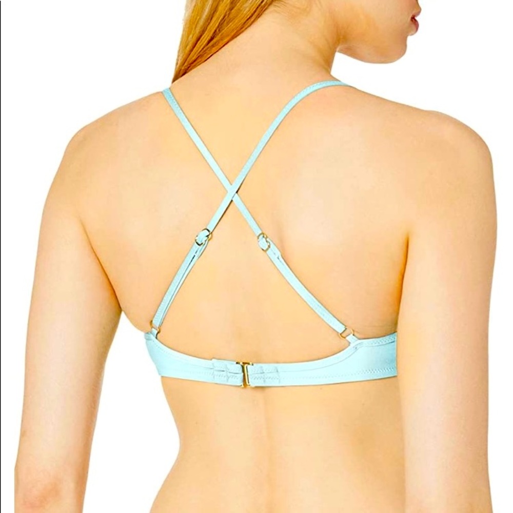 BCBG MAXAZRIA  Crossbody Underwire Bikini Top - Picture 3 of 6